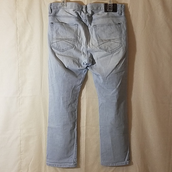 Express Kingston Classic Fit Straight Leg Jeans 34 30 - Picture 6 of 8